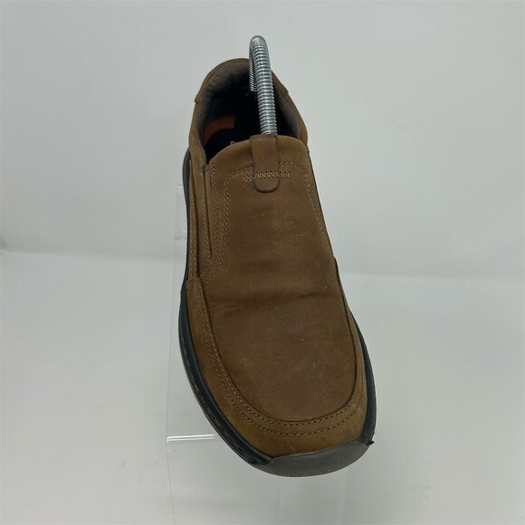 Clarks Pro Step Men\'s Loafers Brown Slip-On Comfort Casual Workwear Shoes Size 8 main image 10